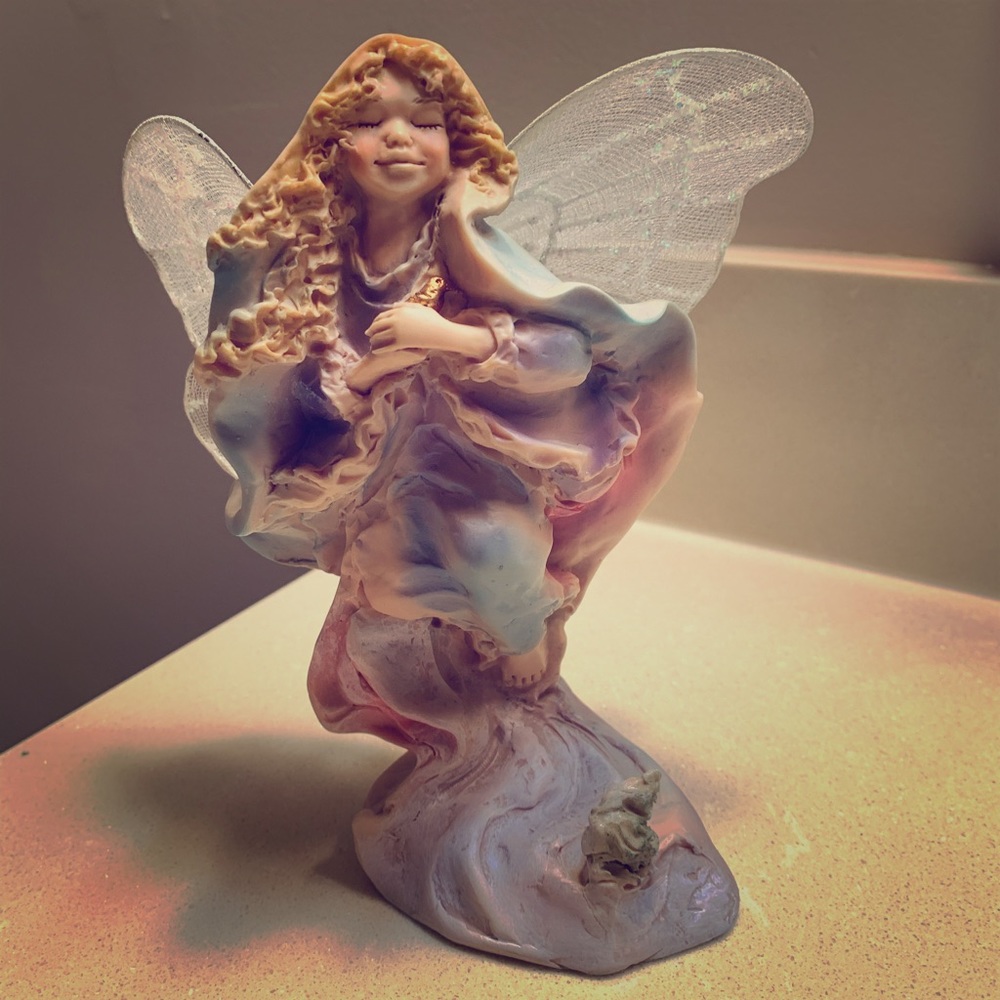 Vintage Angel Fairy of Winter. #1975 by Jessica
